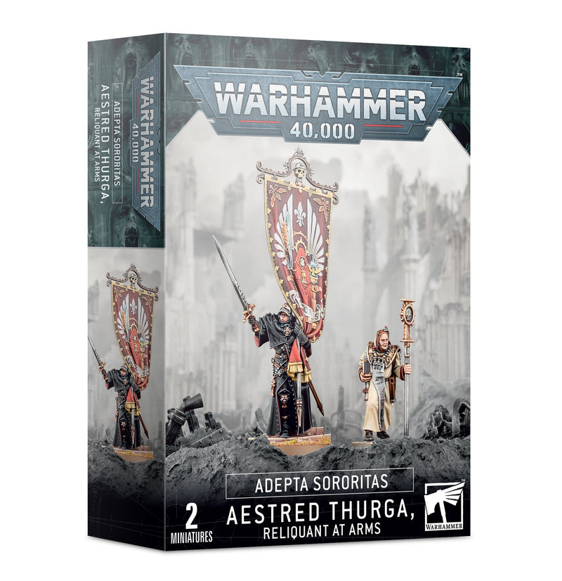 Adepta Sororitas: Aestred Thurga, Reliquant at Arms  Games Workshop Warhammer 40k Taps Games Edmonton Alberta