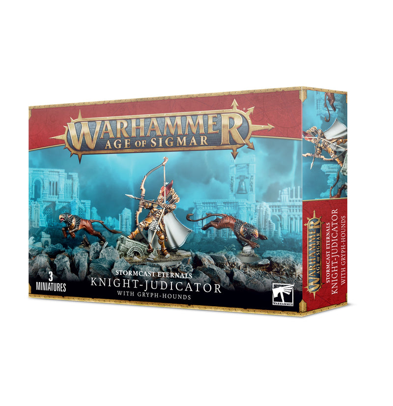 Stormcast Eternals: Knight-Judicator with Gryph Hounds Age of Sigmar Games Workshop   