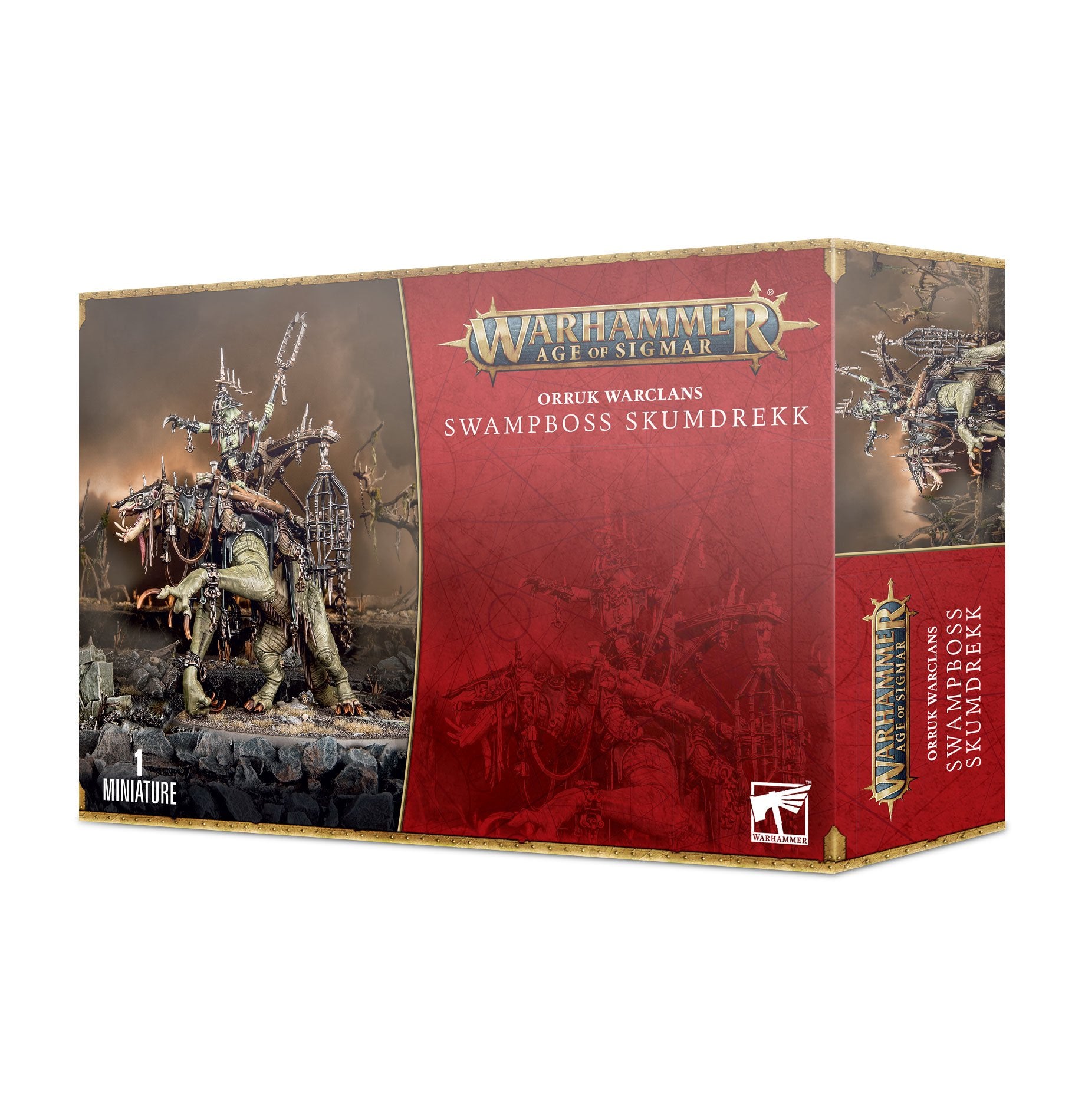 Orruk Warclans: Swampboss Skumdrekk  Games Workshop Age of Sigmar Taps Games Edmonton Alberta