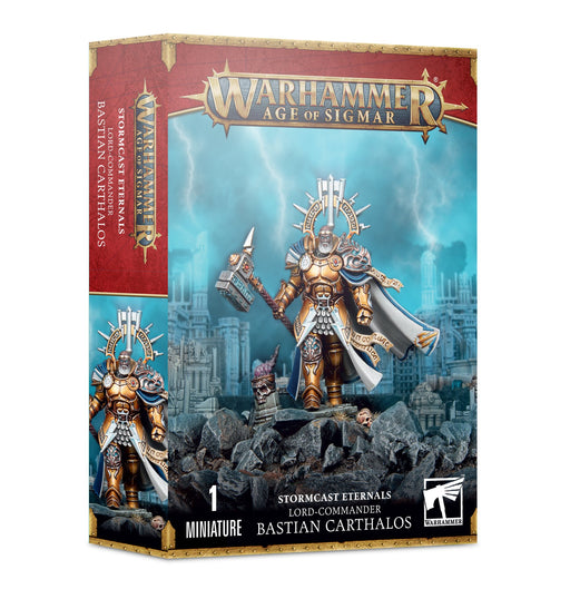 Stormcast Eternals: Lord-Commander Bastian Carthalos Age of Sigmar Games Workshop   
