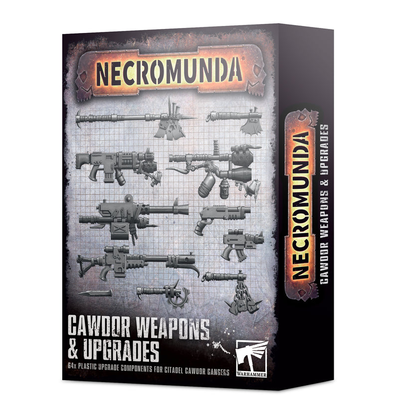 Necromunda: Cawdor Weapons & Upgrades  Games Workshop Necromunda Taps Games Edmonton Alberta