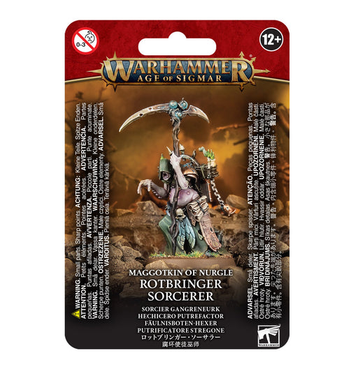 Maggotkin of Nurgle: Rotbringer Sorcerer Age of Sigmar Games Workshop   