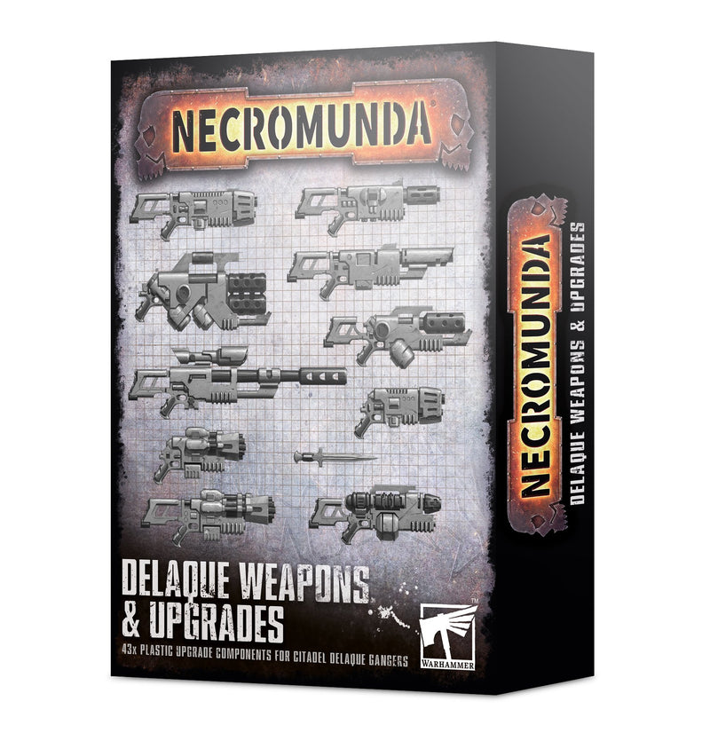 Necromunda: Delaque Weapons & Upgrades Necromunda Games Workshop   