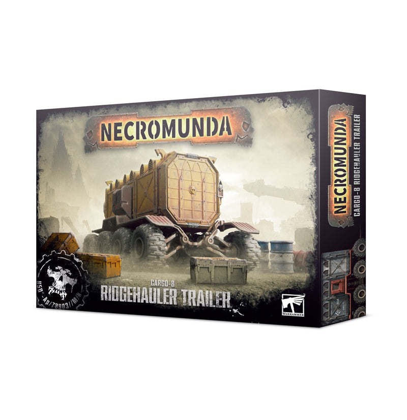 Necromunda: Cargo-8 Ridgehauler Trailer Necromunda Games Workshop   
