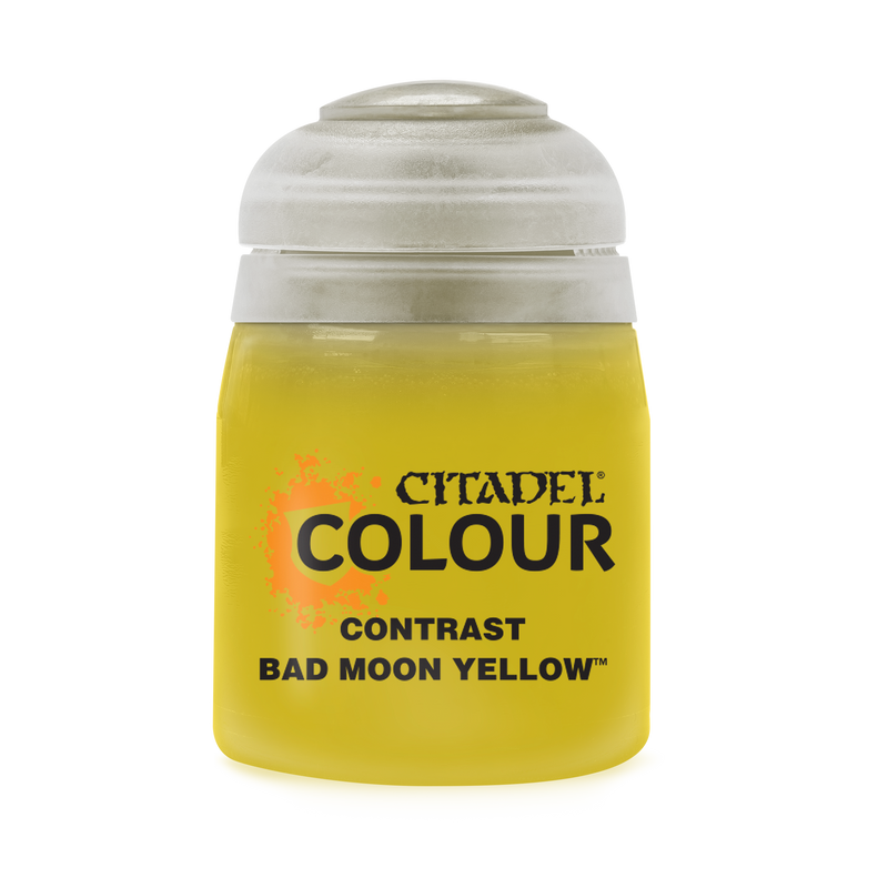 Citadel: Bad Moon Yellow - Contrast Model Paints Games Workshop