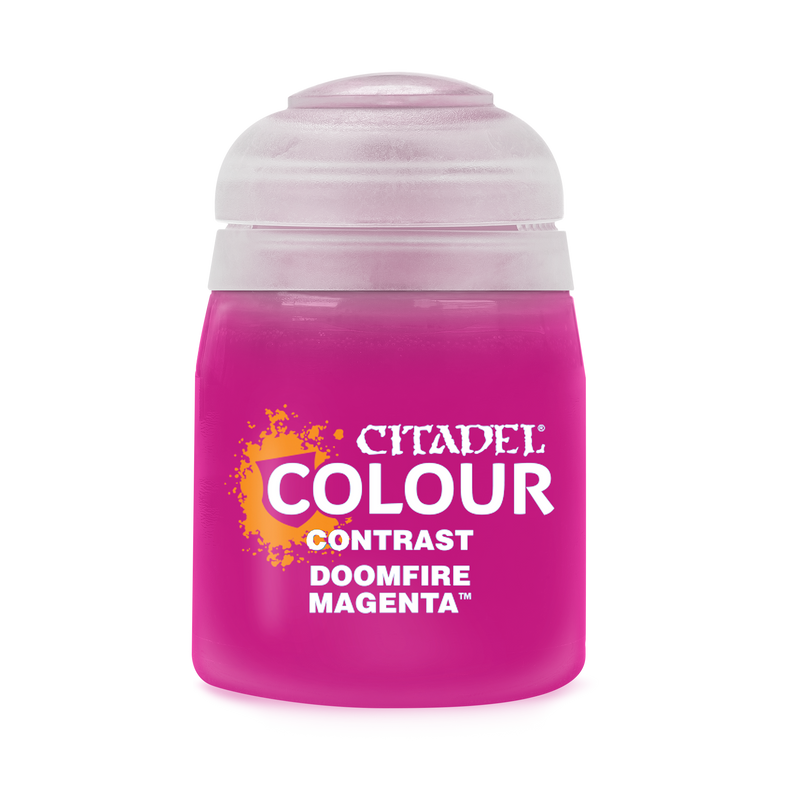 Citadel: Doomfire Magenta - Contrast Model Paints Games Workshop