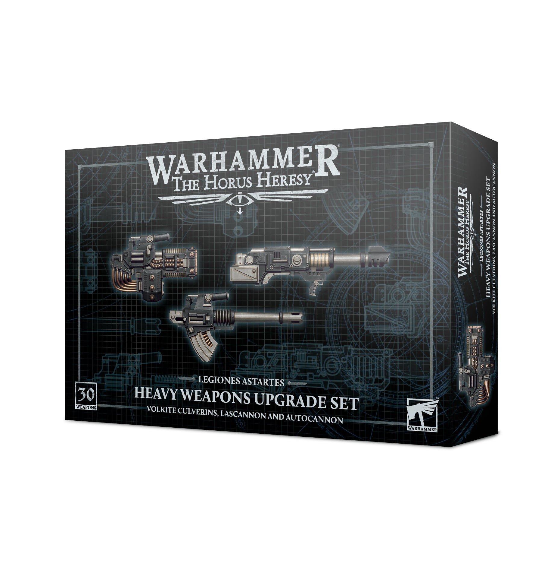 Horus Heresy: Heavy Weapons Upgrade Set - Volkite Culverins, Lascannons, and Autocannons Horus Heresy Games Workshop   