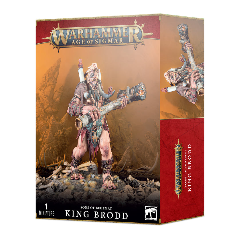 Sons of Behemat: King Brodd Age of Sigmar Games Workshop   