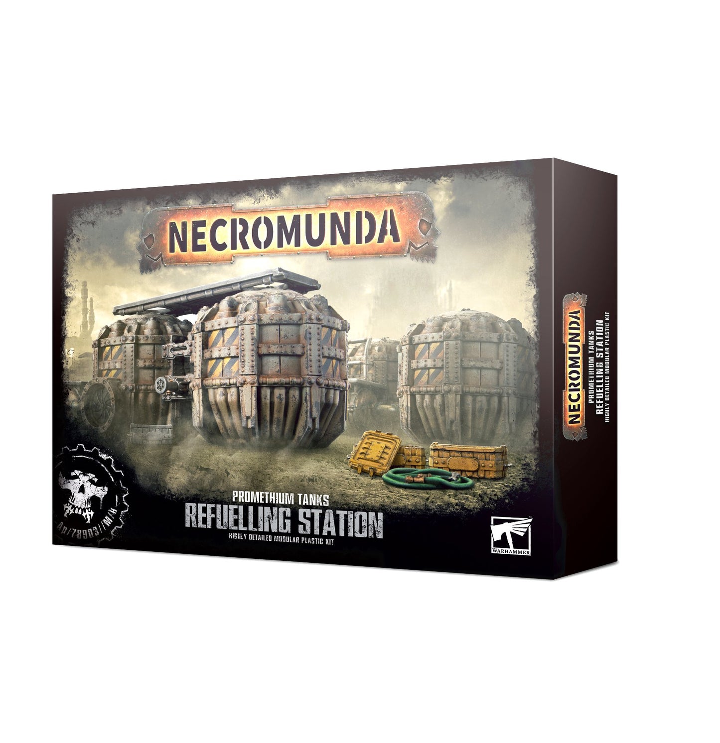 Necromunda: Promethium Tanks Refuelling Station Necromunda Games Workshop   