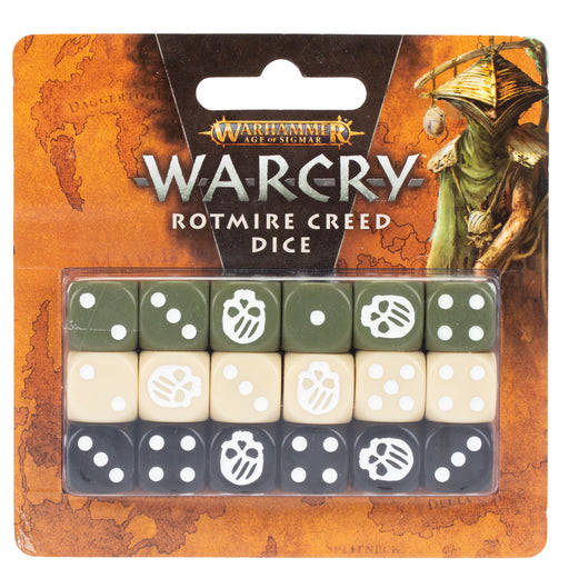 Warcry: Rotmire Creed Dice Dice & Gaming Accessories Games Workshop