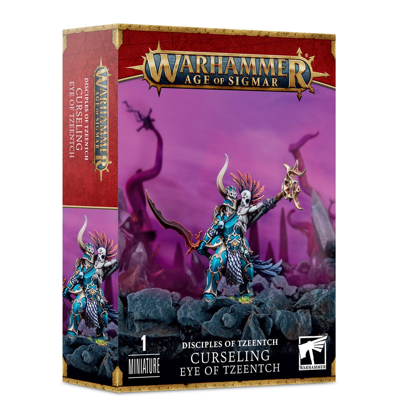 Disciples of Tzeentch: Curseling, Eye of Tzeentch Age of Sigmar Games Workshop   