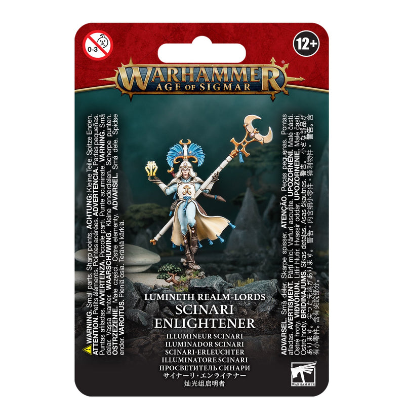 Lumineth Realm-lords: Scinari Enlightener Age of Sigmar Games Workshop   