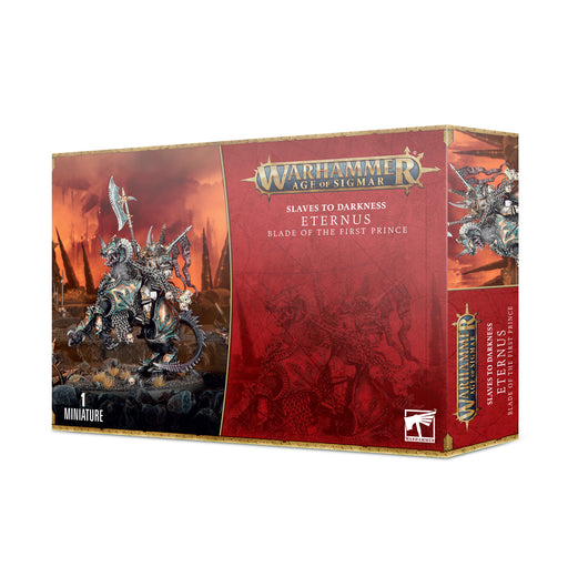Slaves to Darkness: Eternus, Blade of the First Prince / Chaos Lord on Daemonic Mount Age of Sigmar Games Workshop
