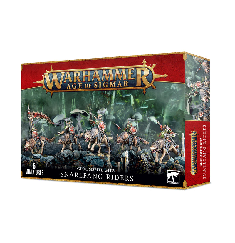 Gloomspite Gitz: Snarlfang Riders Age of Sigmar Games Workshop   