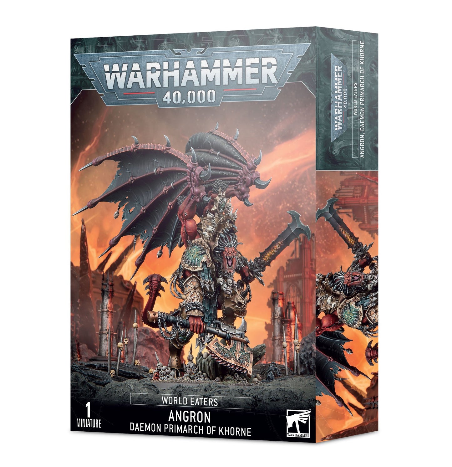 World Eaters: Angron, Daemon Primarch of Khorne Warhammer 40k Games Workshop   