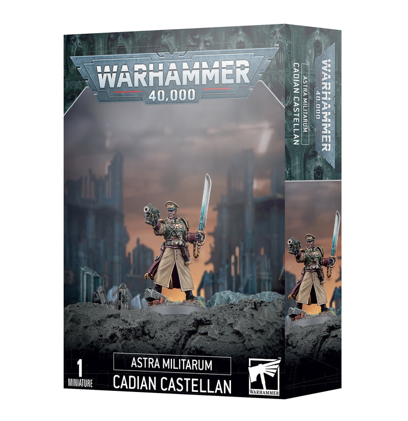 Astra Militarum: Cadian Castellan Warhammer 40k Games Workshop   