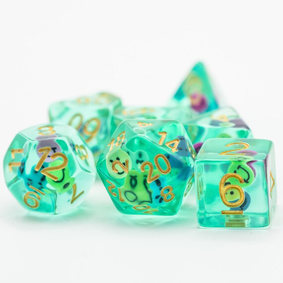 Foam Brain Games: Smiley 7-Die Set Dice & Gaming Accessories Foam Brain Games