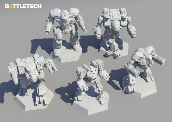 BattleTech: ForcePack - Clan Support Star BattleTech Catalyst Game Labs   