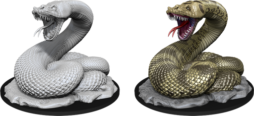 D&D Nolzur's Marvelous Miniatures: W13 Giant Constrictor Snake Unpainted Miniatures WizKids