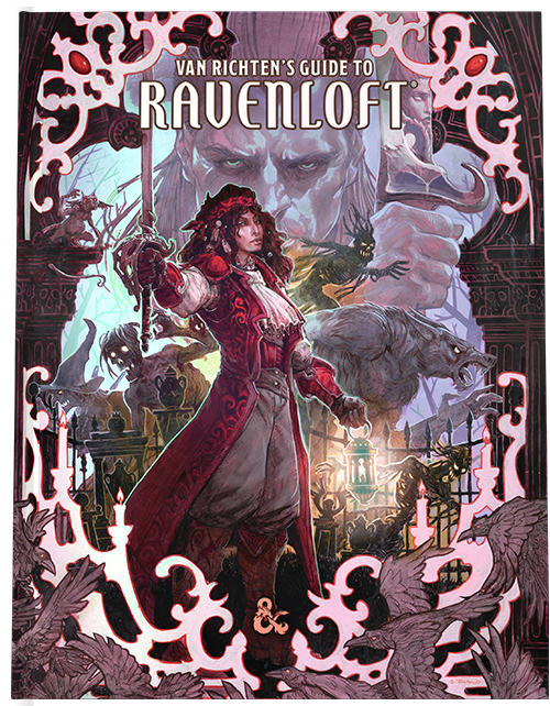 D&D 5th Edition Van Richten's Guide to Ravenloft  - Alternate Cover  Wizards of the Coast 5th Edition Dungeons & Dungeons and Dragons Taps Games Edmonton Alberta