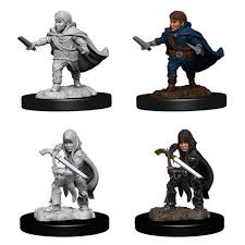 D&D Nolzur's Marvelous Miniatures: W13 Halfling Rogue Male Unpainted Miniatures WizKids