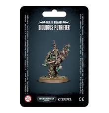 Death Guard: Biologus Putrifier Warhammer 40k Games Workshop   