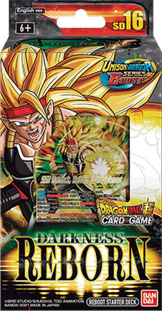 Dragon Ball Super SD-16 Darkness Reborn Starter Deck Dragon Ball Super Sealed Bandai   