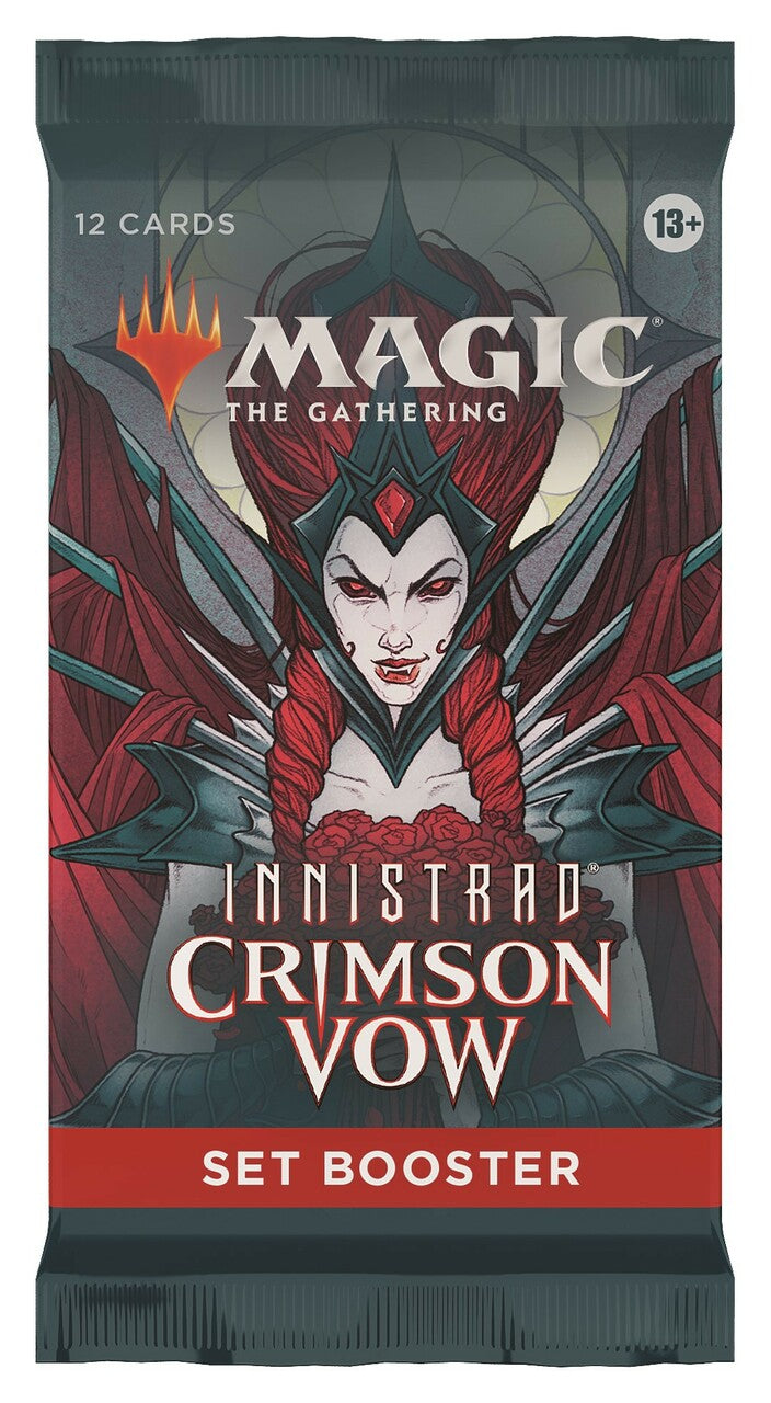 MTG Innistrad: Crimson Vow Set Booster MTG Sealed Wizards of the Coast   