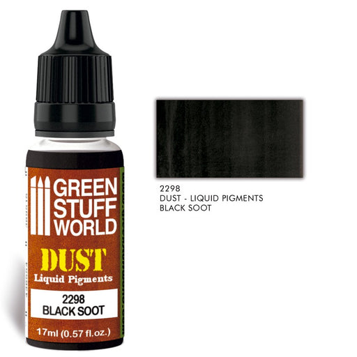 Green Stuff World: Liquid Pigments Black Soot Dust Model Tools & Glue Green Stuff World