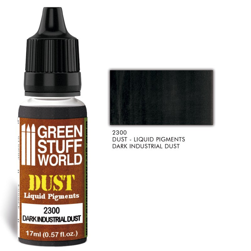 Green Stuff World: Liquid Pigments Dark Industrial Dust Paint, Tools and Bases Green Stuff World   