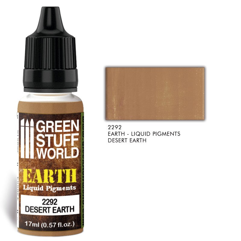 Green Stuff World: Liquid Pigments Desert Earth Paint, Tools and Bases Green Stuff World   