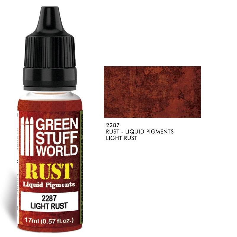 Green Stuff World: Liquid Pigments Light Rust Paint, Tools and Bases Green Stuff World   