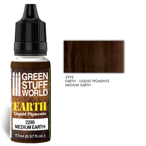 Green Stuff World: Liquid Pigments Medium Earth Basing Materials Green Stuff World