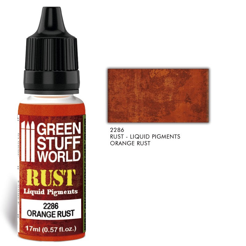 Green Stuff World: Liquid Pigments Orange Rust Paint, Tools and Bases Green Stuff World   