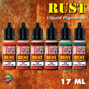 Green Stuff World: Liquid Pigments Set - Rust Model Tools & Glue Green Stuff World