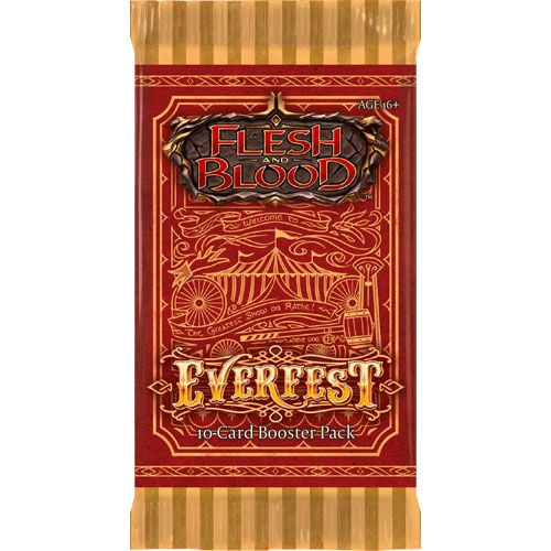Flesh and Blood Everfest 1st Edition Booster Pack Flesh And Blood Sealed Legend Story Studios   