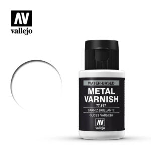 Vallejo: Metal Color 77657 Gloss Metal Varnish Model Paints Vallejo