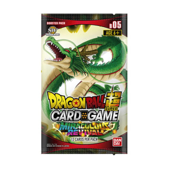 Dragon Ball Super Miraculous Revival Booster Pack Dragon Ball Super Sealed Bandai   