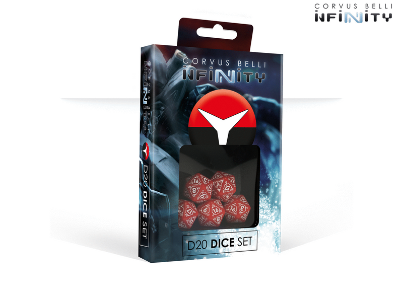 Corvus Belli: Infinity Nomads D20 Dice Set Dice & Gaming Accessories Corvus Belli