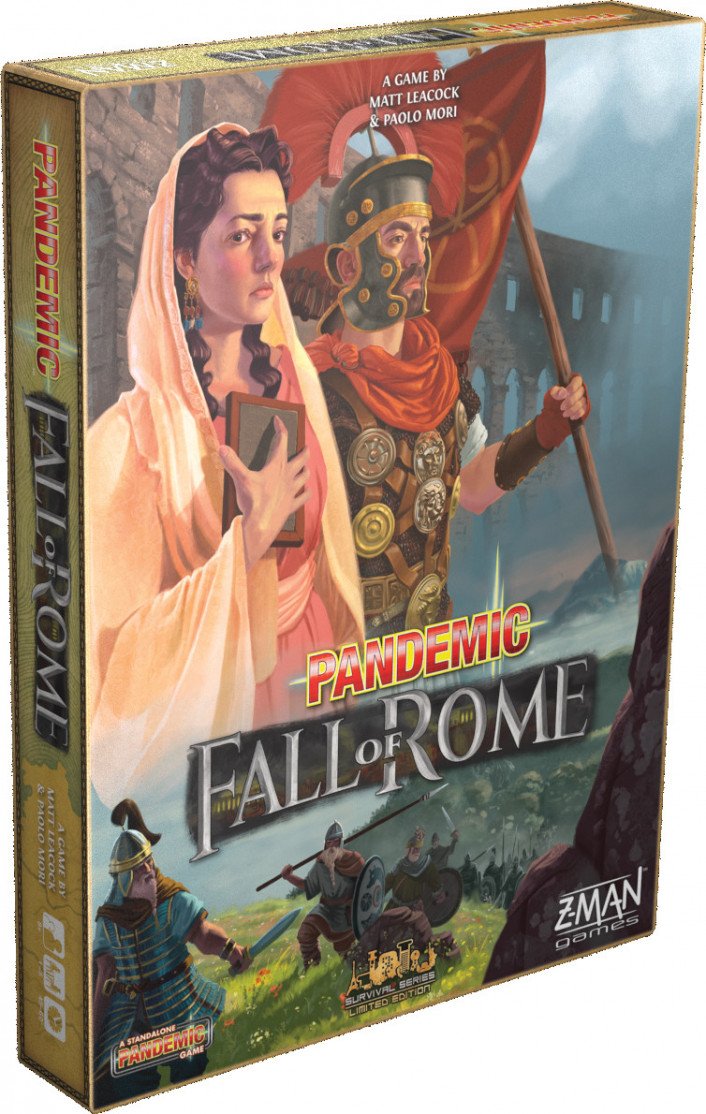 Pandemic Fall Of Rome  Asmodee Board Games Taps Games Edmonton Alberta