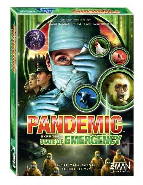 Pandemic: State Of Emergency Expansion Board Games Z-Man Games   