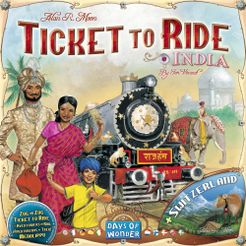 Ticket To Ride Map Collection: Volume 2 - India & Switzerland  Days of Wonder Board Games Taps Games Edmonton Alberta