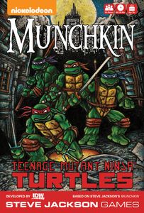 Munchkin Teenage Mutant Ninja Turtles  Steve Jackson Board Games Taps Games Edmonton Alberta