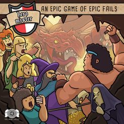 Hero Master: An Epic Game of Epic Fails  The Noble Artist Board Games Taps Games Edmonton Alberta