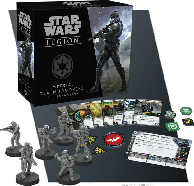 Star Wars Legion Imperial Death Troopers Star Wars: Legion Fantasy Flight Games   