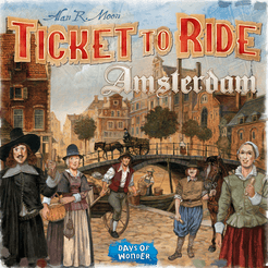 Ticket To Ride: Amsterdam  Days of Wonder Board Games Taps Games Edmonton Alberta