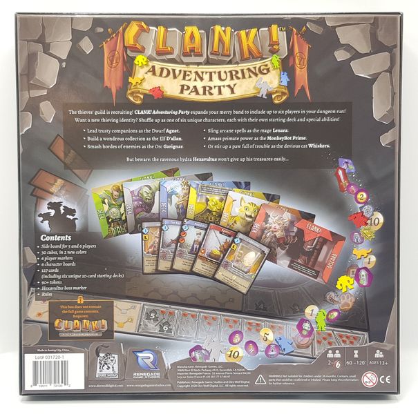 Clank! Adventuring Party
