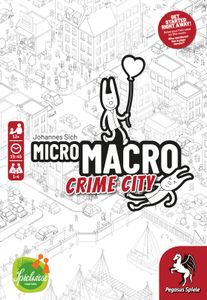 MicroMacro: Crime City  Pegasus Spiele Board Games Taps Games Edmonton Alberta