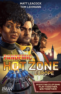 Pandemic: Hot Zone – Europe  Asmodee Board Games Taps Games Edmonton Alberta