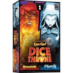 Dice Throne: Season 1 ReRolled – Barbarian V Moon Elf Board Games Roxley Games